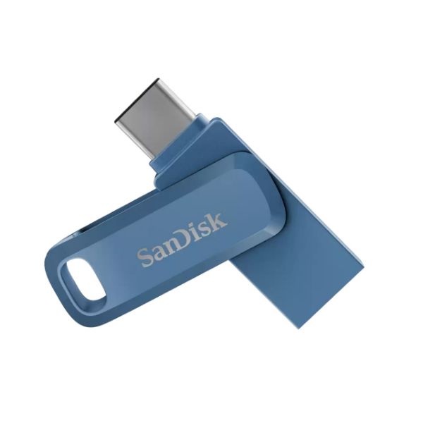 SanDisk Ultra Dual USB 64GB Navy Blue resmi