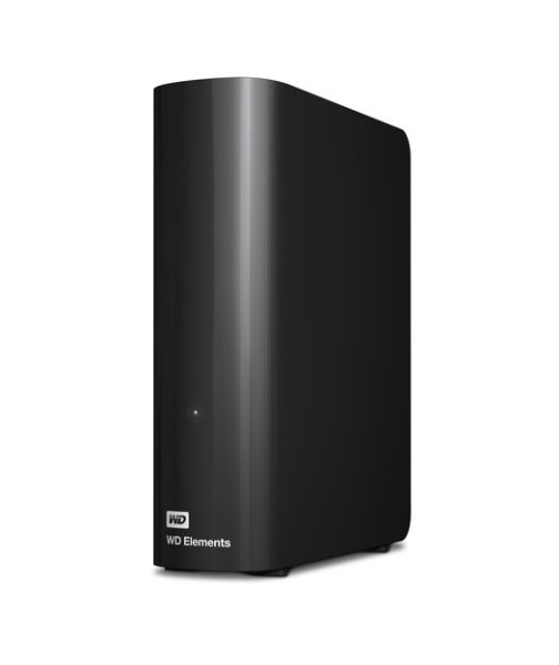WD Elements 3.5'' 4TB Black USB 3.0 -USB 2.0 resmi