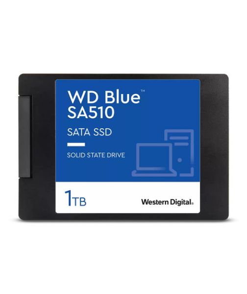 WD Blue SA510 SATA SSD 1TB 2,''/7 mm kasalı resmi