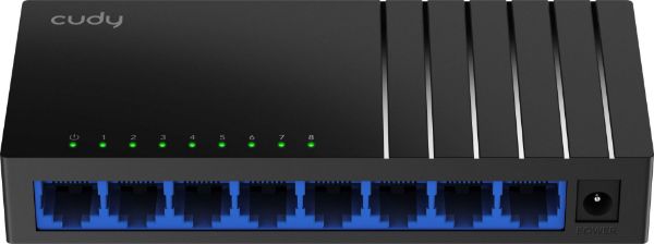 CUDY 8-Port Gigabit Metal  Switch resmi