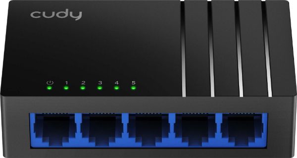 CUDY 5-Port Gigabit Metal  Switch resmi