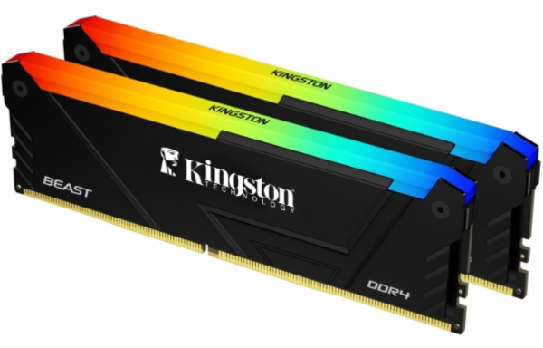32GB 3200MT/s DDR4 CL16 DIMM (Kit of 2) Beast RGB Turkey resmi