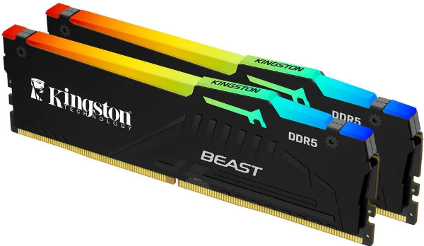64GB 6000MT/s DDR5 CL36 DIMM (Kit of 2) Beast RGB EXPO Turkey resmi