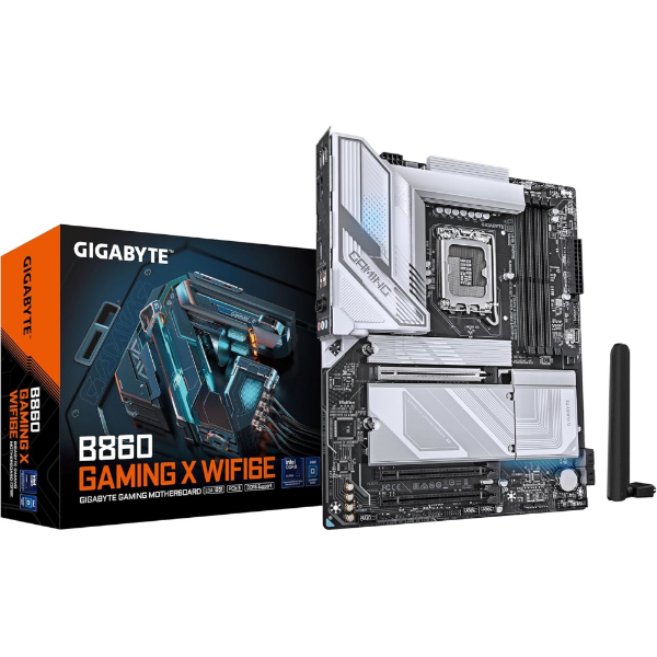 B860-GAM-X-WIFI6E 9066MHz OC DDR5 LGA1851 M.2 HDMI DP ATX Anakart resmi