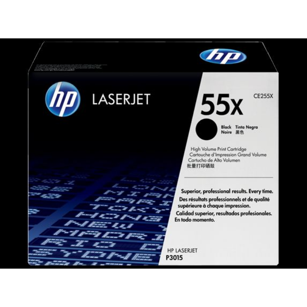 No 55X Yüksek Kapasite Siyah Lazer Toner resmi