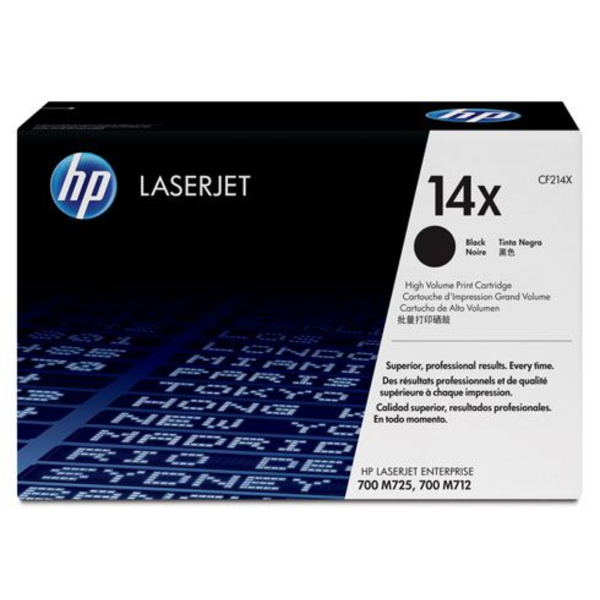 No 14X Yüksek Kapasite Siyah 17500 Sayfa Lazer Toner resmi