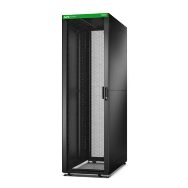 Easy Rack 600mm/42U/1000mm, with Roof, Side panel,castors,feet and 4 resmi