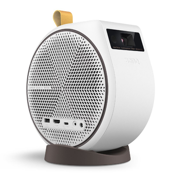 300 ANS FHD HDMI USB-C Kablosuz Android LED DLP Taşınabilir Projektör resmi