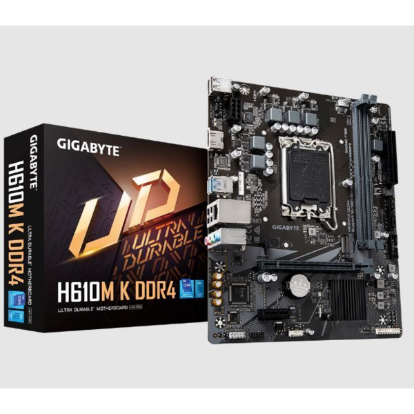 H610M-K-DDR4 3200 MHz LGA1700 M.2 HDMI MicroATX Anakart resmi