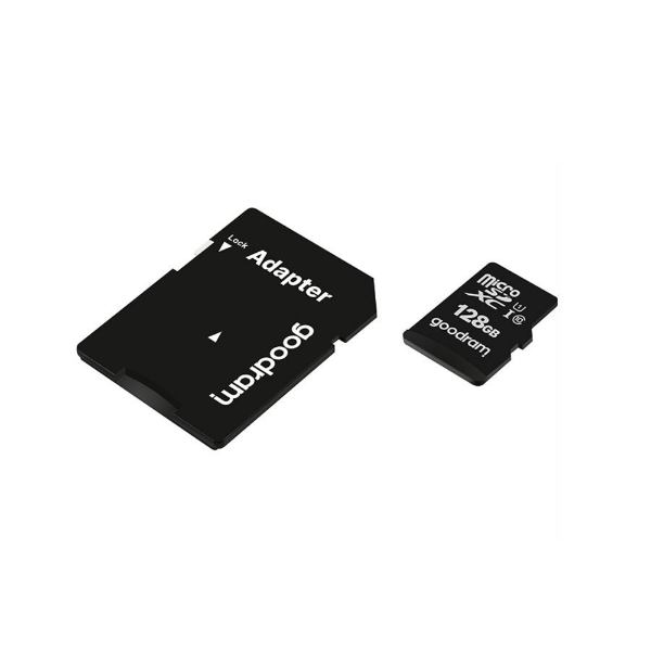 128GB MICRO CARD cl 10 UHS I + adapter resmi