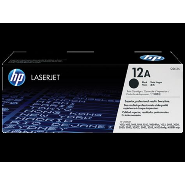 No 12A Siyah 2000 Sayfa Lazer Toner resmi