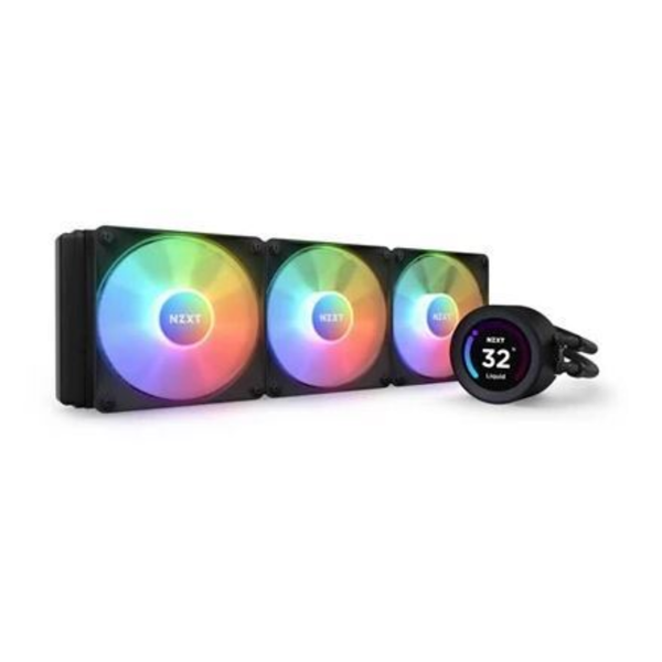 Kraken Elite 360 Siyah RGB AIO LCD Display 360mm Sıvı Soğutucu resmi