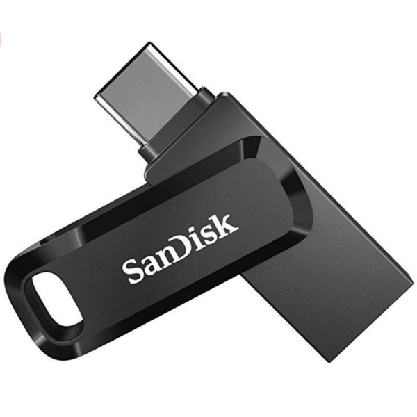 64GB Ultra Dual Drive Go Type-C USB3.2 Gen1 Flash Bellek Siyah resmi