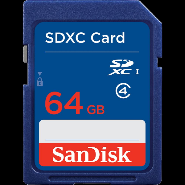 64GB SDHC/SDXC Memory Card resmi