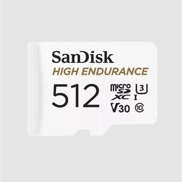 512GB High Endurance 100 MB/s microSDHC Hafıza Kartı resmi