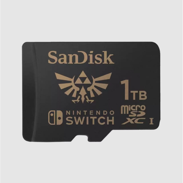 1TB Nintendo The Legend of Zelda SDXC 100MB/s MicroSD CARD resmi