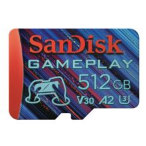 512GB Gameplay SDXC UHS-I 190MB/s MicroSD CARD resmi