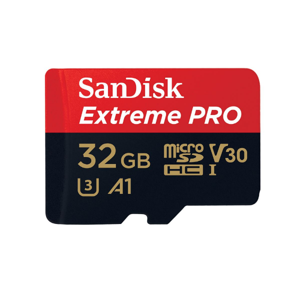 32 GB Extreme Pro 100 MB Class 10 Micro SD resmi