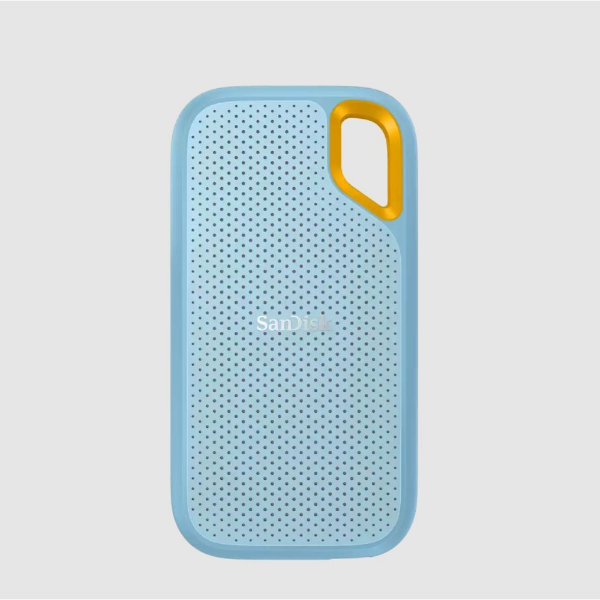 4TB EXTREME V2 USB 3.2 1050-1000MB/s Portable SSD Sky Blue resmi