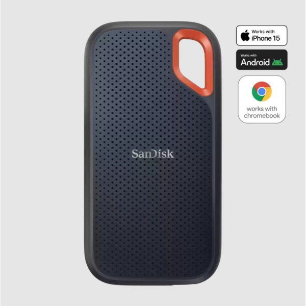 8TB EXTREME V2 USB 3.2 1050-1000MB/s Portable SSD resmi