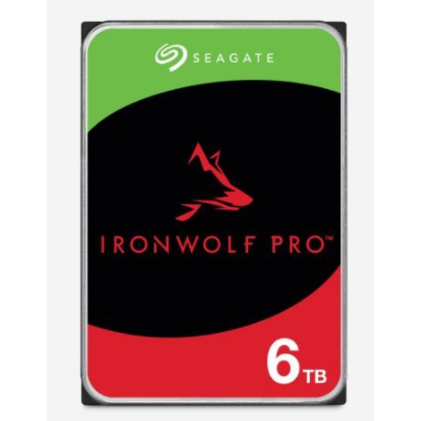 IronWolf Pro 6 TB Kurumsal NAS Dahili Sabit Disk HDD CMR 3.5" SATA 6 Gb resmi