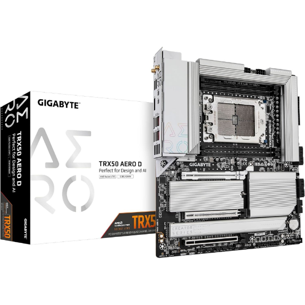 TRX50-AERO-D 8000MHz OC DDR5 sTR5 M.2 HDMI DisplayPort ATX Anakart resmi