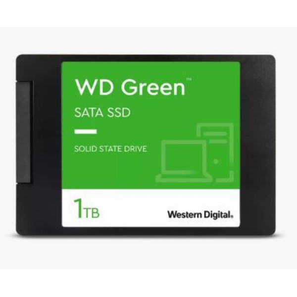 1TB GREEN SATA 3.0 545-465MB/s 7mm 2.5'' SSD resmi