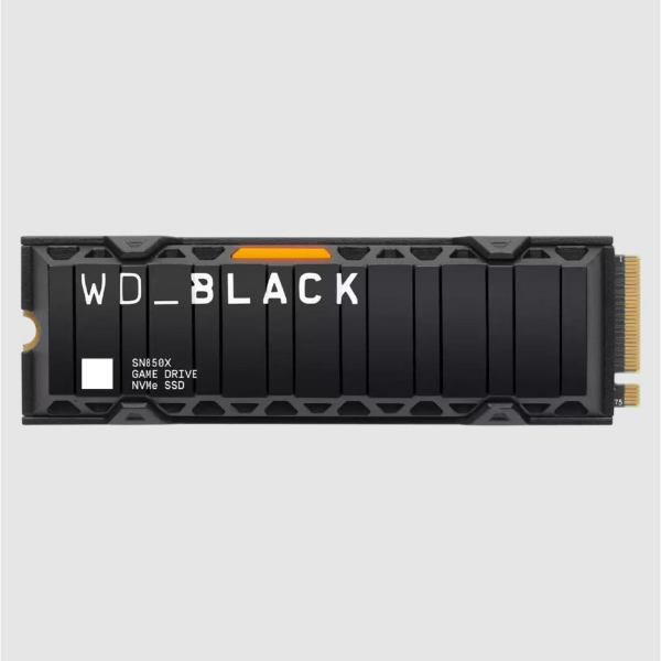 2TB BLACK SN850X PCI-4.0 7250-6900MB/S M2 SSD Soğutuculu resmi