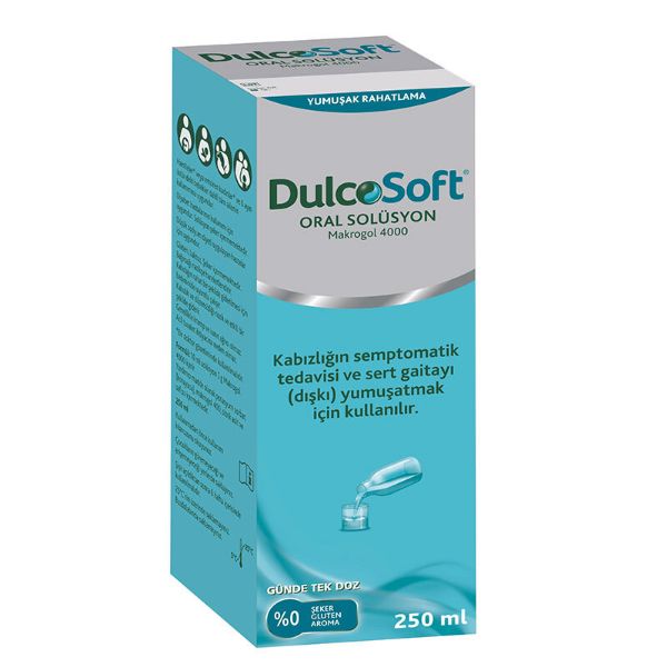 Dulcosoft Oral Solüsyon Makrogol 4000 250 ml