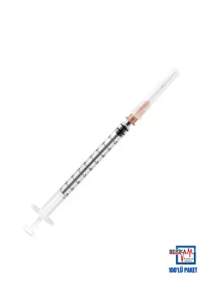 Berika Enjektör Berika 1 cc 26G 100'lü